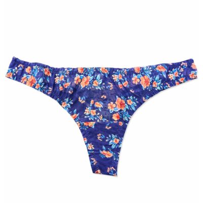 شورت زنانه استرینگ پنتی مدل Tea Time | رنگ آبی اقیانوسی (Ocean Blue)